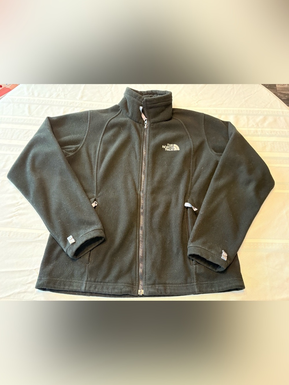 The North Face Black Full-Zip Fleece Jacket